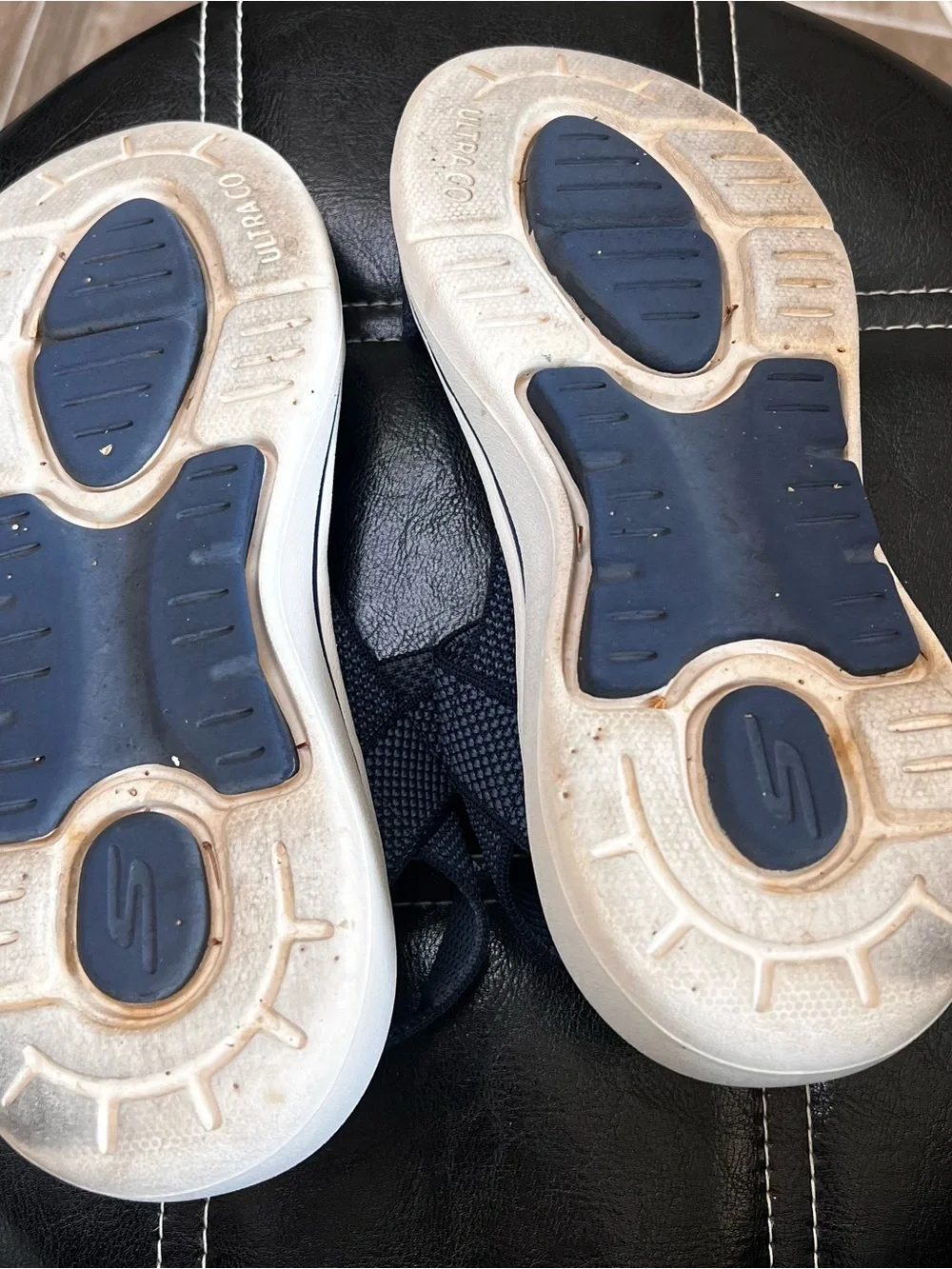 Skechers Navy and White Arch Fit Sport Sandals